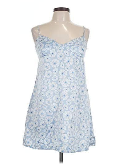 Pre-owned Rsq Casual Dress In Blue