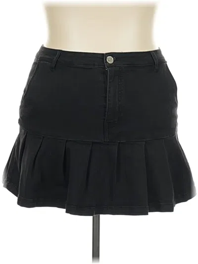 Pre-owned Rsq Casual Skirt In Black