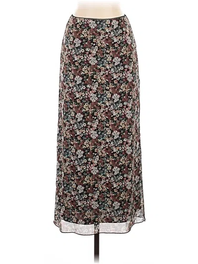 Pre-owned Rsq Casual Skirt In Brown