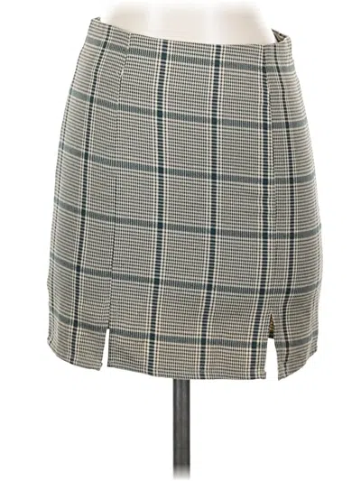 Pre-owned Rsq Casual Skirt In Gray