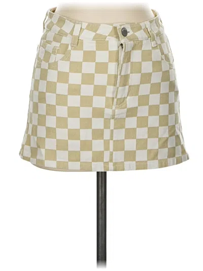 Pre-owned Rsq Casual Skirt In Tan