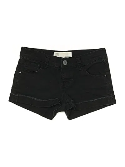 Pre-owned Rsq Denim Shorts In Black