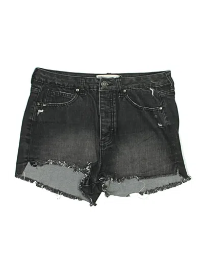 Pre-owned Rsq Denim Shorts In Black