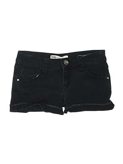 Pre-owned Rsq Denim Shorts In Black