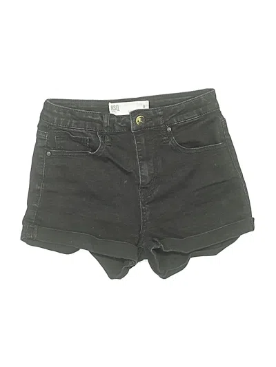 Pre-owned Rsq Denim Shorts In Black