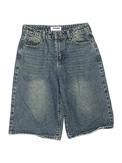 Pre-owned Rsq Denim Shorts In Blue