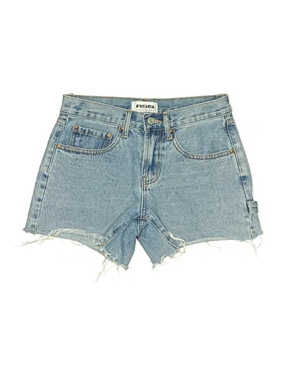 Pre-owned Rsq Denim Shorts In Blue