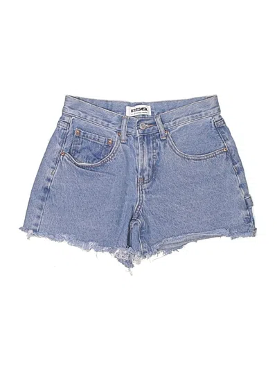 Pre-owned Rsq Denim Shorts In Blue