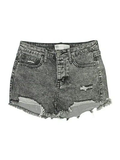 Pre-owned Rsq Denim Shorts In Gray