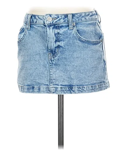 Pre-owned Rsq Denim Skirt In Blue