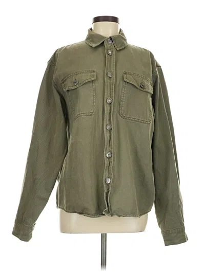 Pre-owned Rsq Jacket In Green