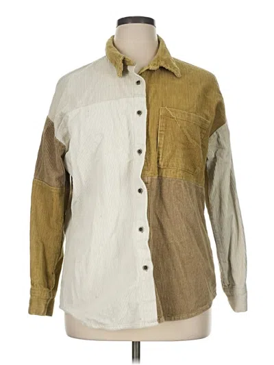 Pre-owned Rsq Jacket In Tan