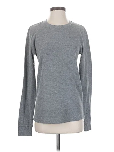 Pre-owned Rsq Long Sleeve T-shirt In Gray
