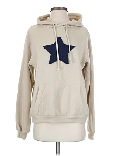 Pre-owned Rsq Pullover Hoodie In Tan