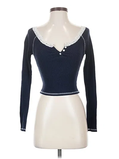 Pre-owned Rsq Pullover Sweater In Blue