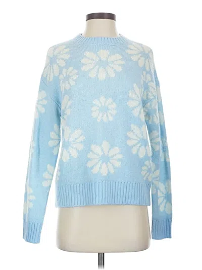 Pre-owned Rsq Pullover Sweater In Blue