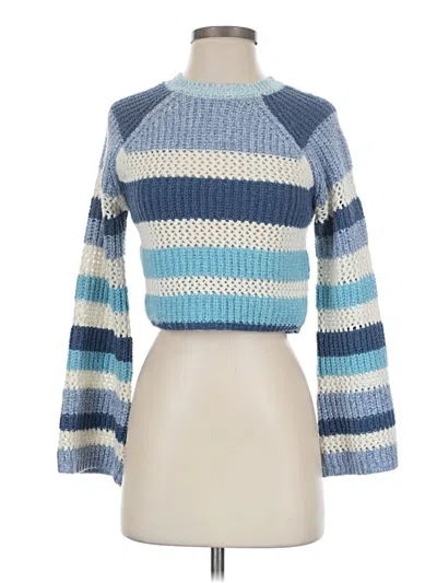 Pre-owned Rsq Pullover Sweater In Blue