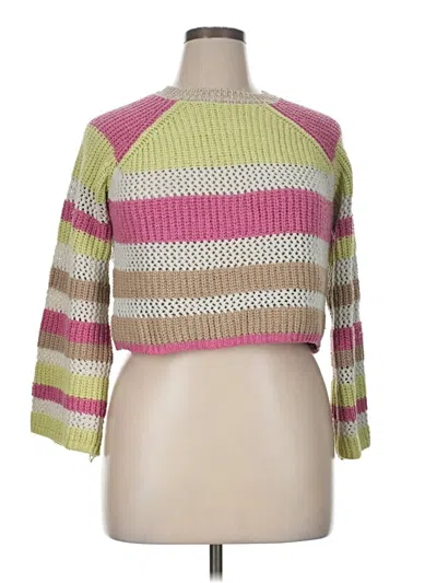 Pre-owned Rsq Pullover Sweater In Pink