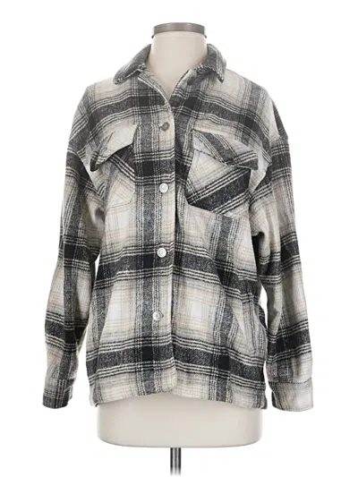 Pre-owned Rsq Pullover Sweater In Silver