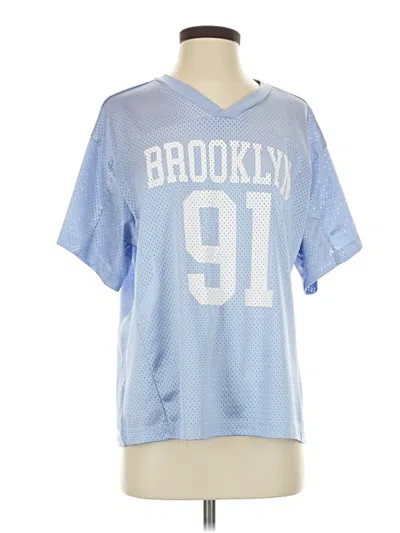 Pre-owned Rsq Short Sleeve T-shirt In Blue