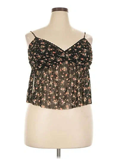 Pre-owned Rsq Sleeveless Blouse In Brown