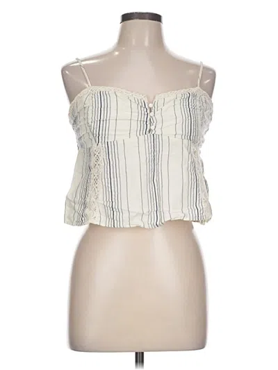 Pre-owned Rsq Sleeveless Blouse In Ivory