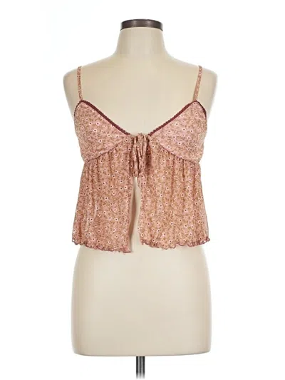 Pre-owned Rsq Sleeveless Blouse In Orange