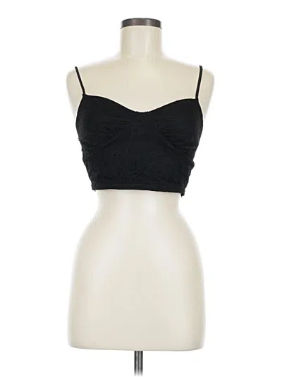 Pre-owned Rsq Sleeveless Top Black Sweetheart Neckline Tops