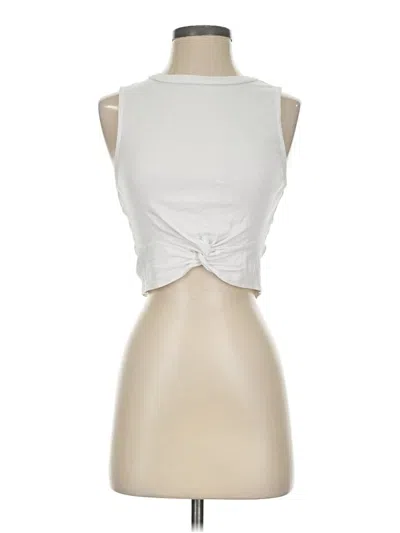 Pre-owned Rsq Sleeveless T-shirt In Ivory
