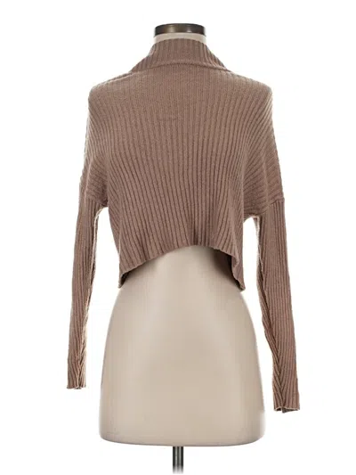 Pre-owned Rsq Turtleneck Sweater In Brown