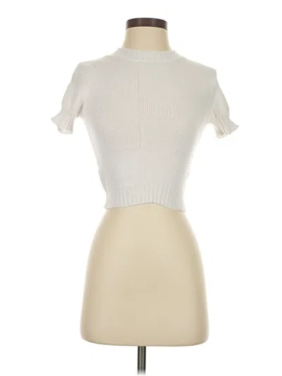 Pre-owned Rsq Turtleneck Sweater In Ivory