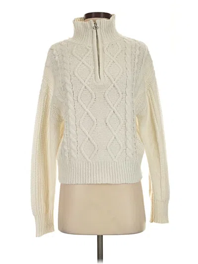 Pre-owned Rsq Turtleneck Sweater In Ivory
