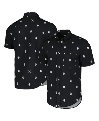 Rsvlts Men's And Women's  Black Friday The 13th Greetings From Crystal Lake Button-down Shirt
