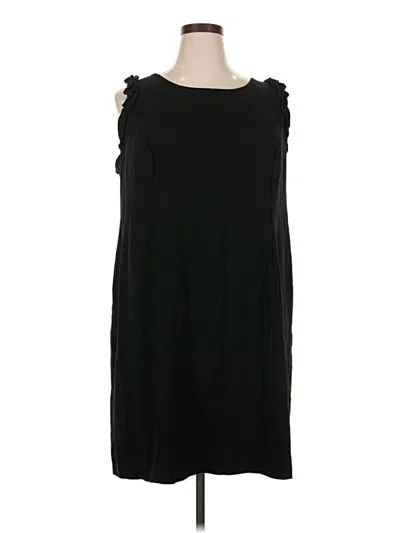 Pre-owned Rsvp By Talbots Casual Dress In Black