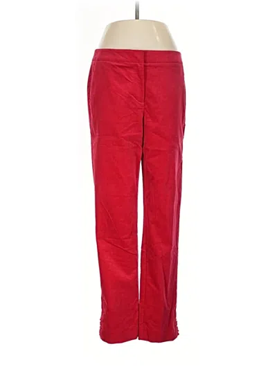 Pre-owned Rsvp By Talbots Casual Pants In Red