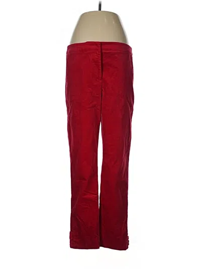 Pre-owned Rsvp By Talbots Casual Pants In Red