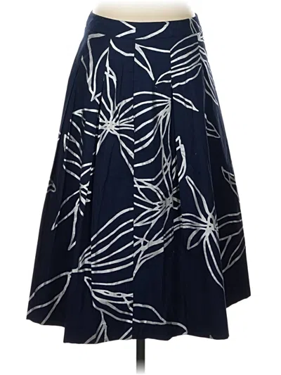 Pre-owned Rsvp By Talbots Casual Skirt In Blue
