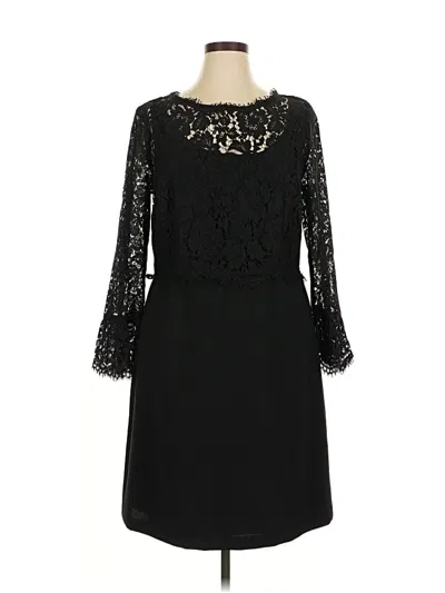 Pre-owned Rsvp By Talbots Cocktail Dress In Black