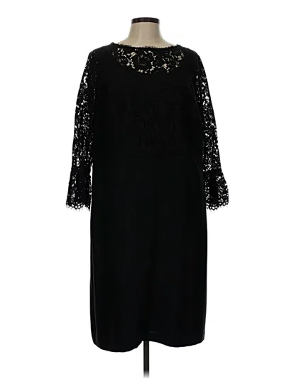 Pre-owned Rsvp By Talbots Cocktail Dress In Black