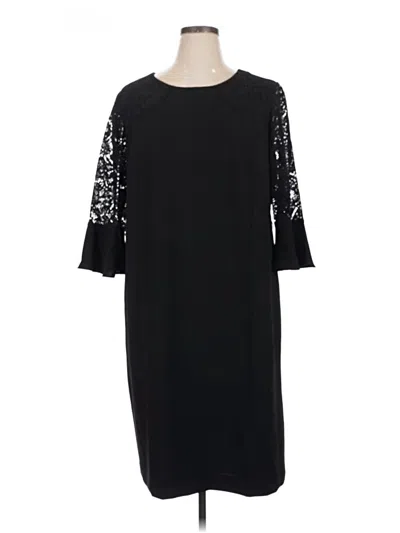 Pre-owned Rsvp By Talbots Cocktail Dress In Black
