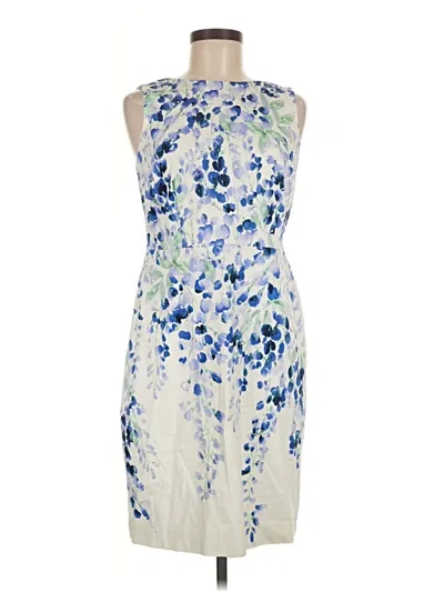 Pre-owned Rsvp By Talbots Cocktail Dress In Blue