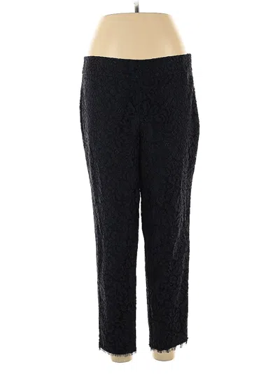 Pre-owned Rsvp By Talbots Dress Pants In Black