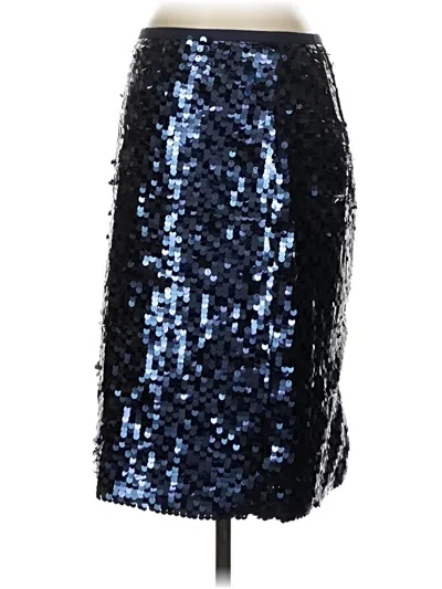 Pre-owned Rsvp By Talbots Formal Skirt In Blue