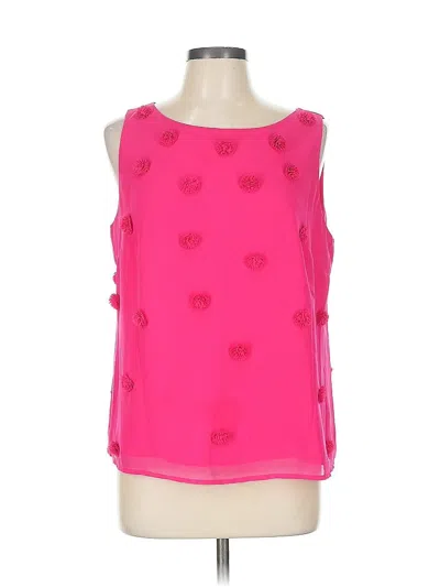 Pre-owned Rsvp By Talbots Sleeveless Blouse In Pink