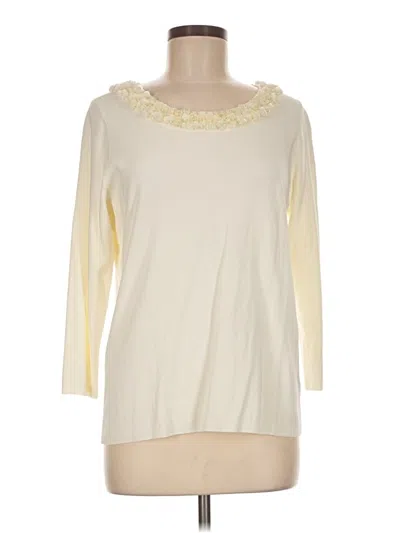 Rsvp By Talbots Sweatshirt In Ivory