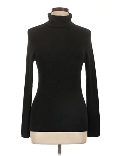 Pre-owned Rsvp By Talbots Turtleneck Sweater In Black