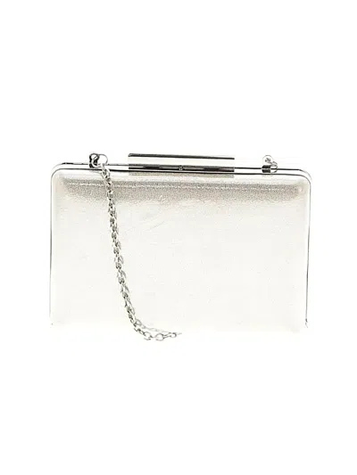Pre-owned Rsvp Clutch In Silver