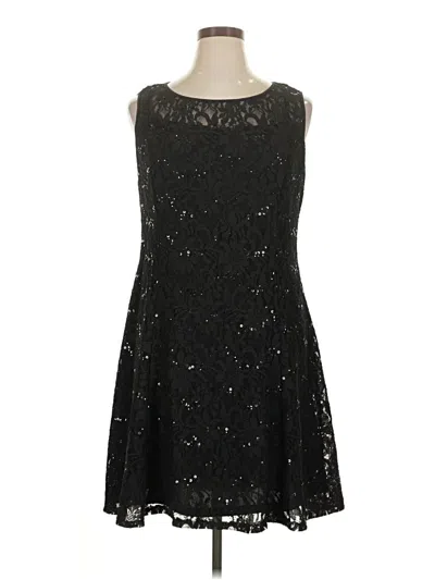 Pre-owned Rsvp Cocktail Dress In Black