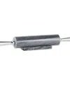 Rsvp International 17.5" Grey Marble Rolling Pin With Stand In Gray
