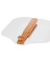 Rsvp International Aluminum Hardwood Folding Pizza Peel Spatula In Silver